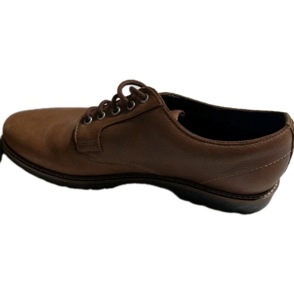 Cole Haan Grand OS Mens 11M Brown Leather Lace Up Oxford Shoes‎ C37600